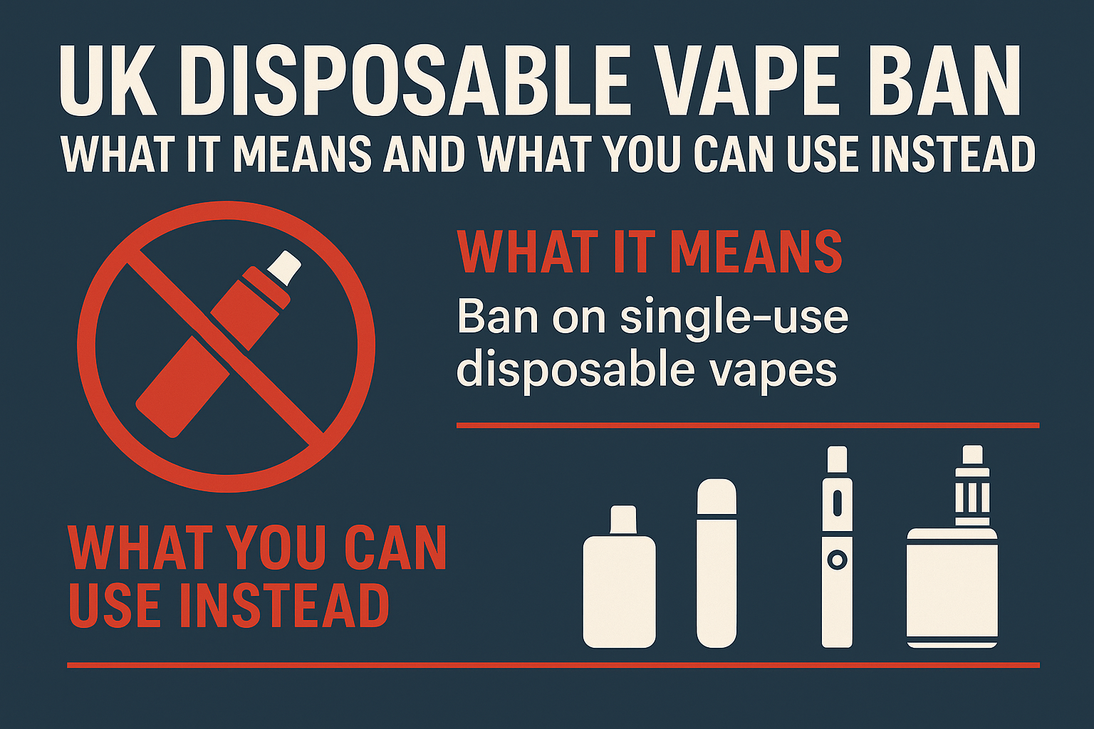 UK Disposable Vape Ban 2025: What Vapers Need to Know Now UK Disposable Vape Ban 2025: What Vapers Need to Know Now