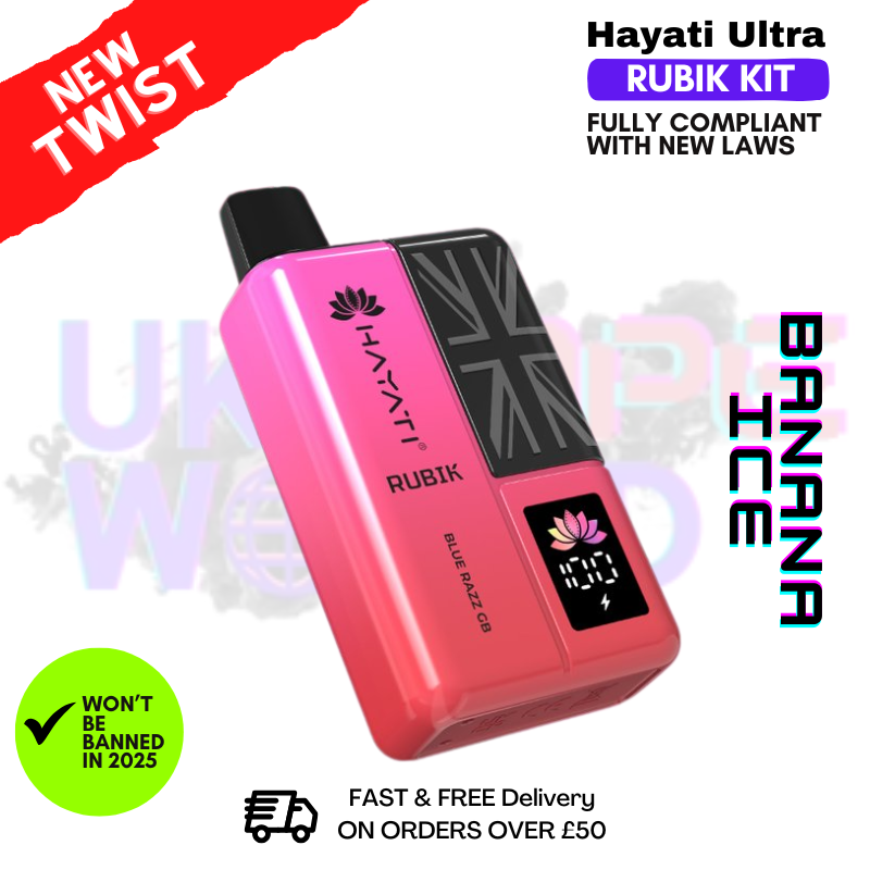 hayati rubik 7000 prefilled refill pods Hayati Rubik 7000 Prefilled Refill Pods main image 1