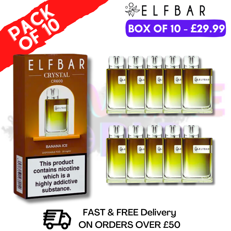 ELF BAR CRYSTAL CR600 | Multi-Buy Deals From 2.99 ELF BAR CRYSTAL CR600 | Multi-Buy Deals From 2.99