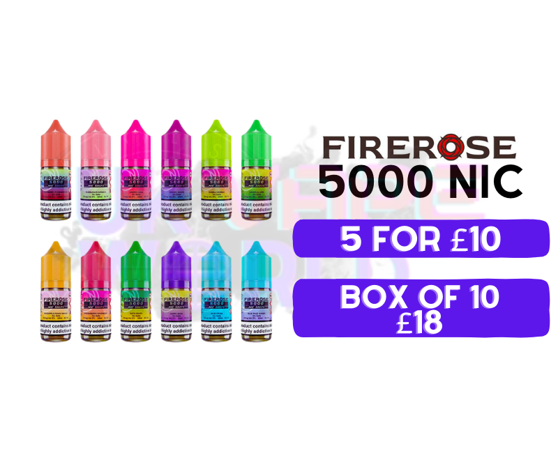 Elux Firerose 5000 Nic Salt 10ML