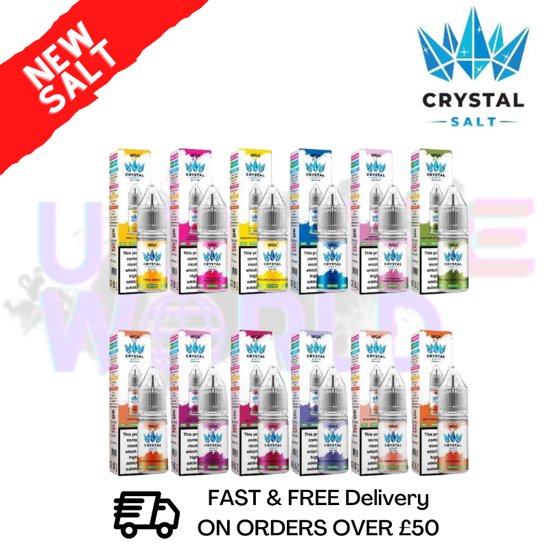 WGA Crystal Salt | Bar E-Juice & E-Liquids