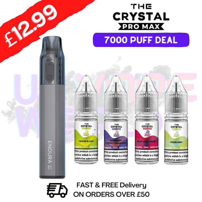 crystal vape 7000 puffs Crystal Pro Max 7000 Puff ULTRA x Disposable Bar Kit