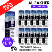 Shop Berry ICE Al Fakher 5000+ Nic Salt BOX OF 10 - UK Vape World