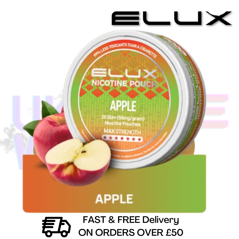 Shop Apple Elux Legend Nicotine Pouches - ONLY £1.99 - UK Vape World