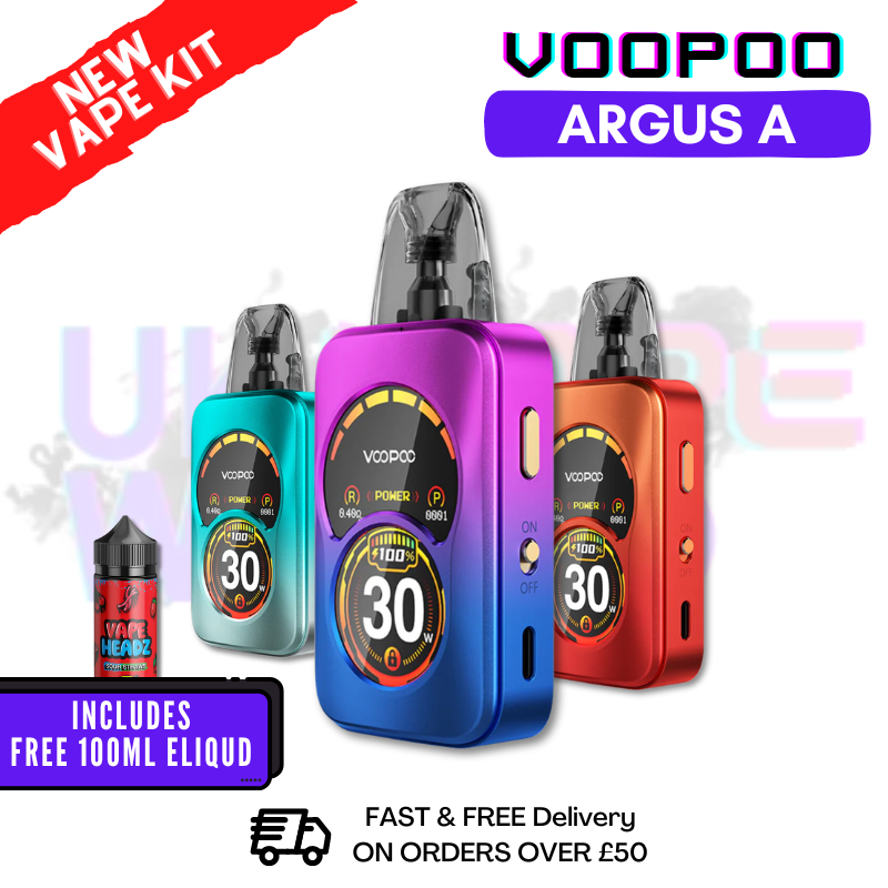 Voopoo Argus A Pod Vape Kit - ONLY 25.99 Voopoo Argus A Pod Vape Kit - ONLY 25.99