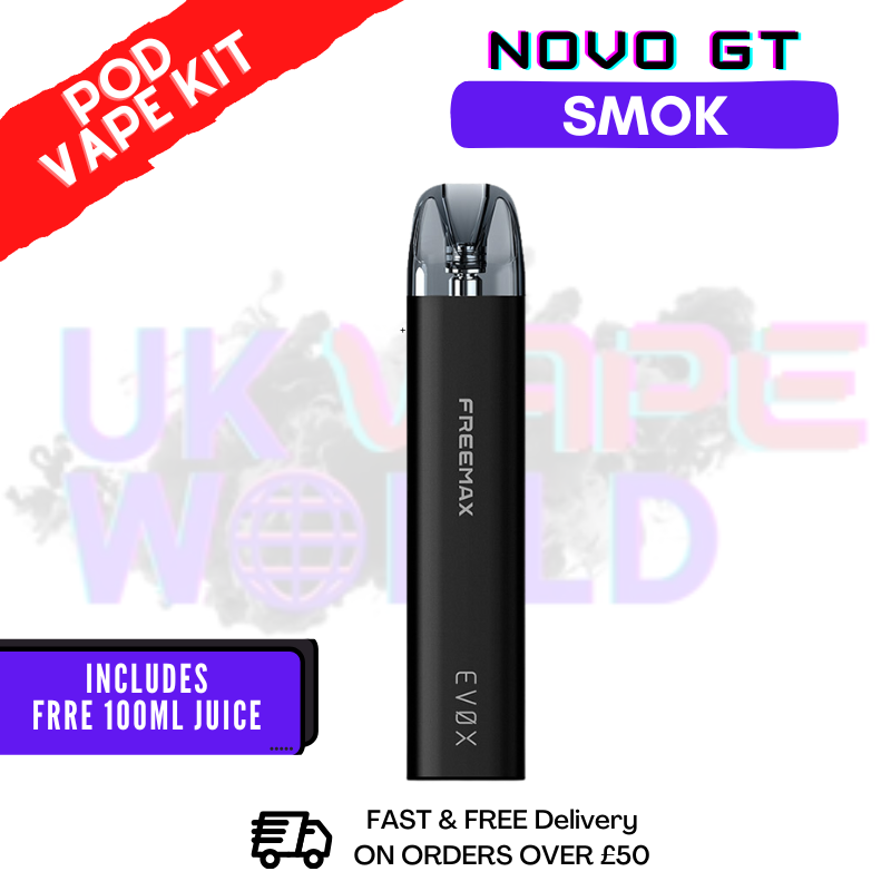 Black FreeMax Evox Refillable Pod Vape Kit Black FreeMax Evox Refillable Pod Vape Kit