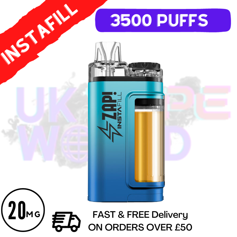 Zap Instafill Bar 3500 Puff BLUE FUSION Zap Instafill Bar 3500 Puff BLUE FUSION