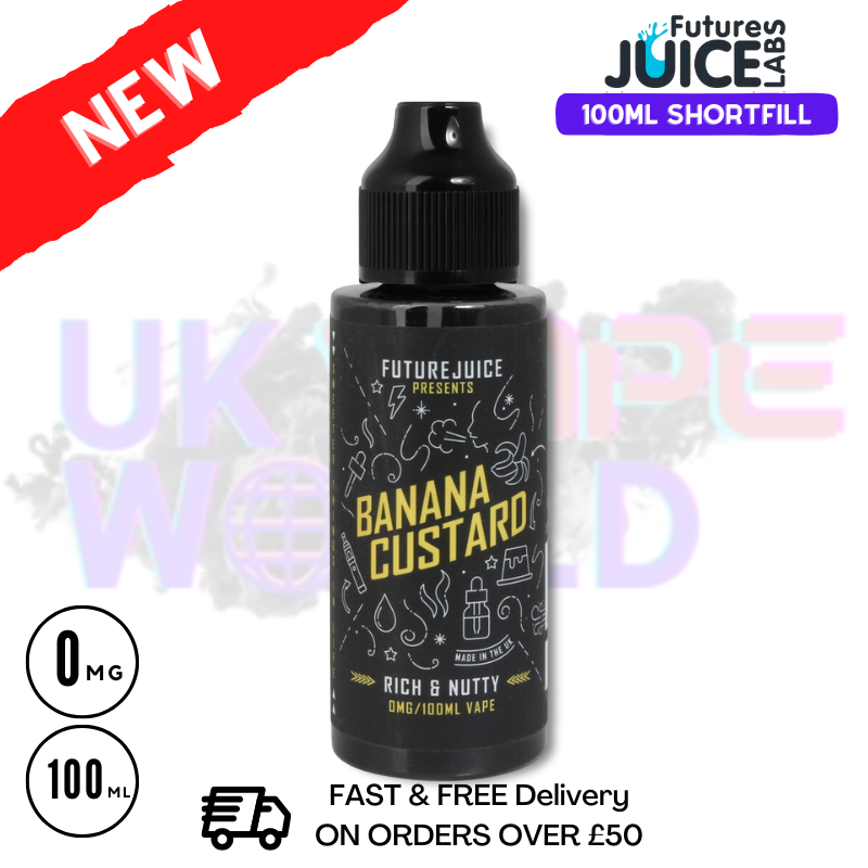 Banana Custard Future juice e liquid - 7.99 Banana Custard Future juice e liquid - 7.99