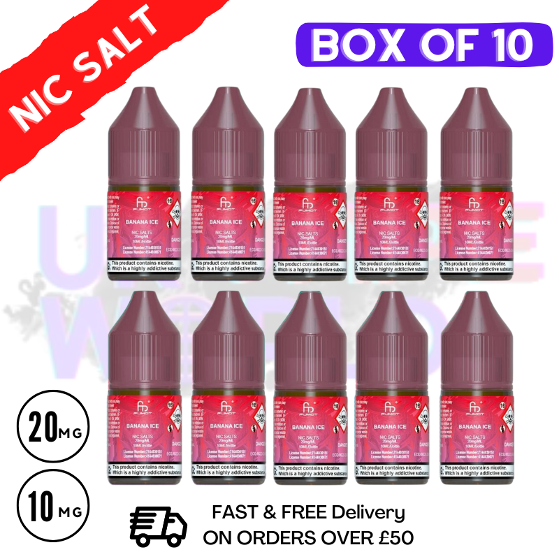 Banana Ice RandM Tornado 7000 Nic Salt BOX OF 10