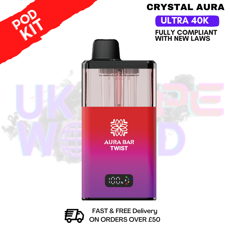 Black Mamba Crystal AURA 40K Puff Pod Kit