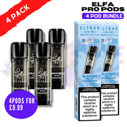 Shop Blue Sour Raspberry ELFA Pro Pods - Pack Of 4 PODS - UK Vape World