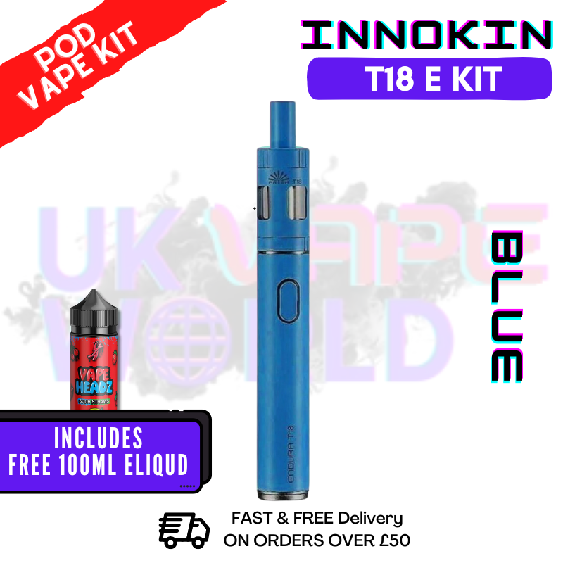 Blue Innokin Endura T18E Starter Kit - ONLY 16.99