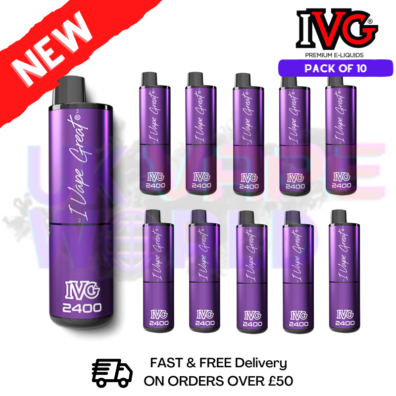 ivg 2400 professor blue IVG 2400 Disposable Vape Review