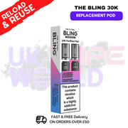 Blueberry Strawberry Blackberry Bling 30k REFIL PACK Ultra Plus Pods  - £6.99 - ukvapeworld