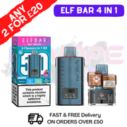 Blueberry Edition Elf Bar 4 in 1 Ultra Puff Kit - ukvapeworld