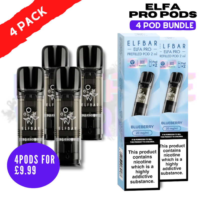 Blueberry ELFA Pro Pods - Pack Of 4 PODS