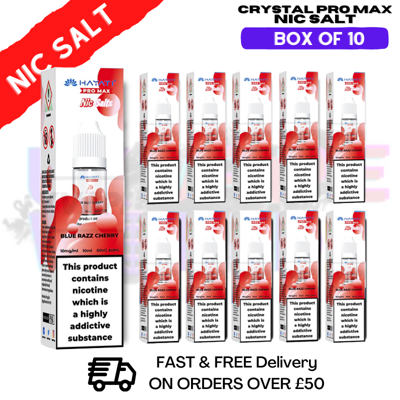 legal age to buy vape Hayati Pro Max Strawberry Watermelon Nic Salt E Liquid 10ml main image 1
