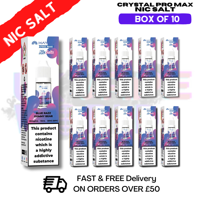 hayati gummy bear liquid Hayati Pro Max Nic Salts E-Liquid Menthol UK