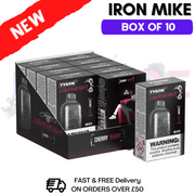 Shop Cherry Berry Tyson 2.0 600puff Vape Kit Box Of 10 Disposable - £29.99 - UK Vape World