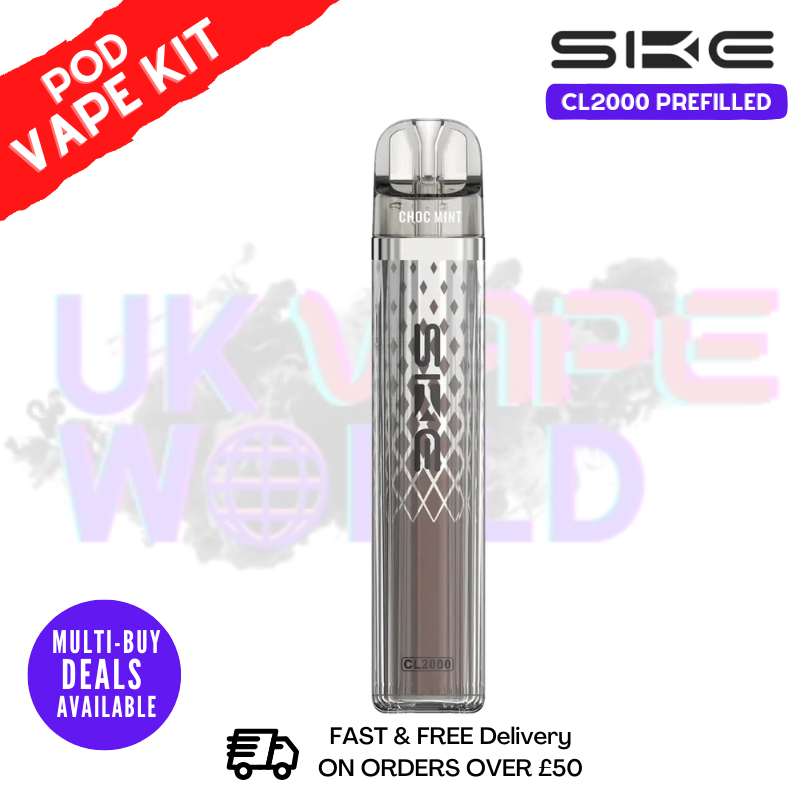 Choc Mint SKE CL2000 2K Puff Vape Pen Kit