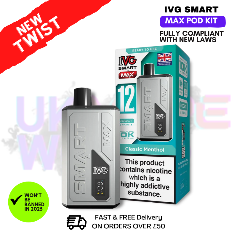 Smart Ivg Vape IVG Smart 5500 Disposable Kit Smart Ivg Vape IVG Smart 5500 Disposable Kit