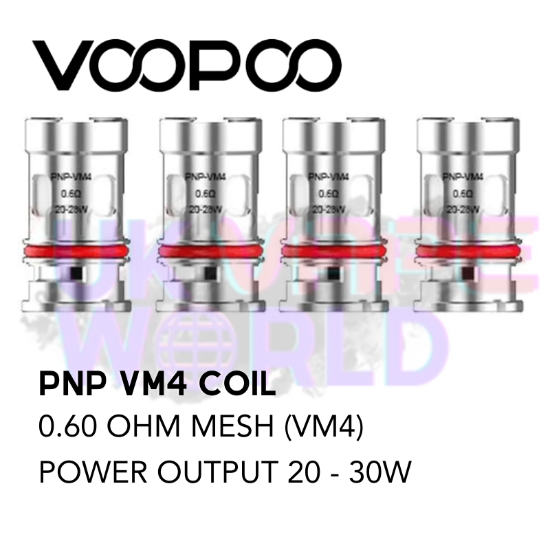 PnP VM Coils (VM3 0.45ohm) instructions for use - UK Vape World