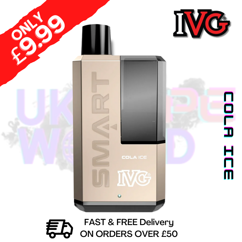 Cola ICE IVG 5500 Smart Disposable Kit - ONLY 9.99 Cola ICE IVG 5500 Smart Disposable Kit - ONLY 9.99