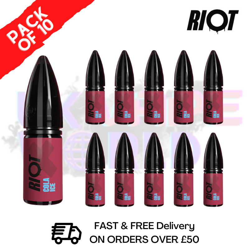 shop Cola Ice Riot X Nic Salt Box Of 10 - ukvapeworld