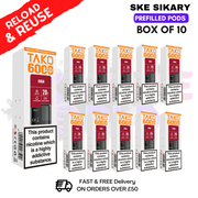 shop Cola SKE Sikary 6K Replacement Pods Box Of 10 - ukvapeworld