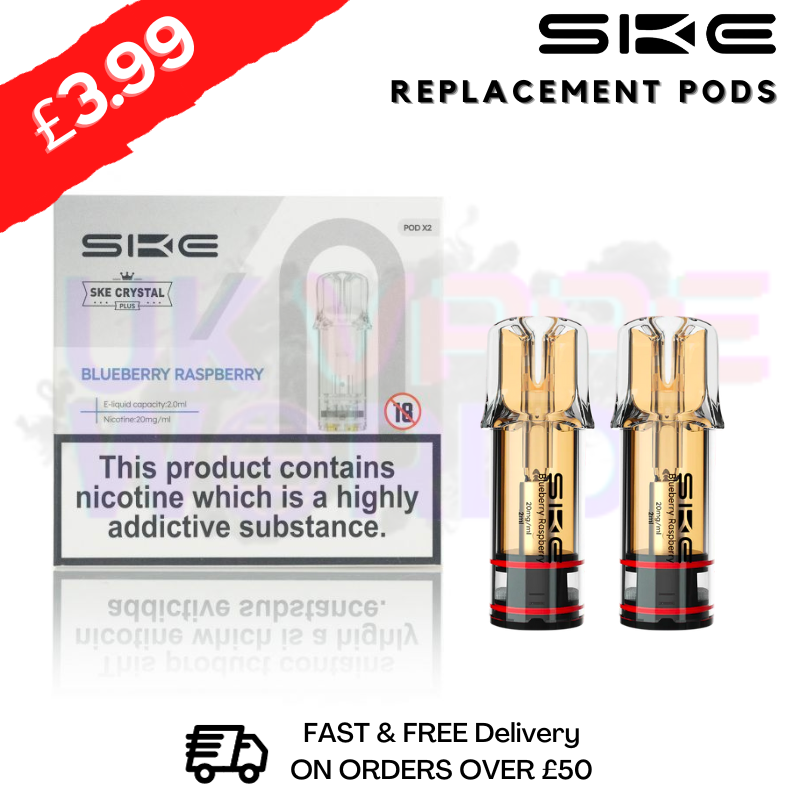 Crystal Plus Vape Pods SKE CRYSTSL PLUS 2X PODS Crystal Plus Vape Pods SKE CRYSTSL PLUS 2X PODS