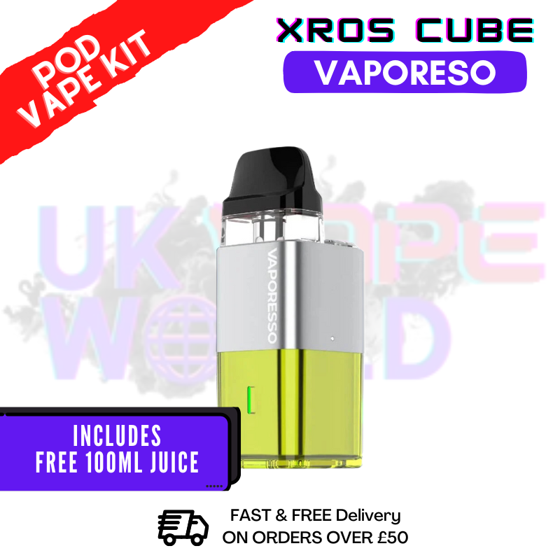 Cyber Lime Xros Cube Refillable Pod Vape Kit