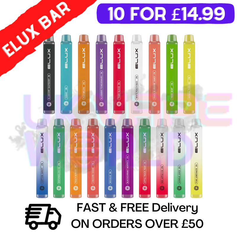 elux legend mini box of 10 ELUX Nic Salts – Wholesale | Pack of 10 main image 0