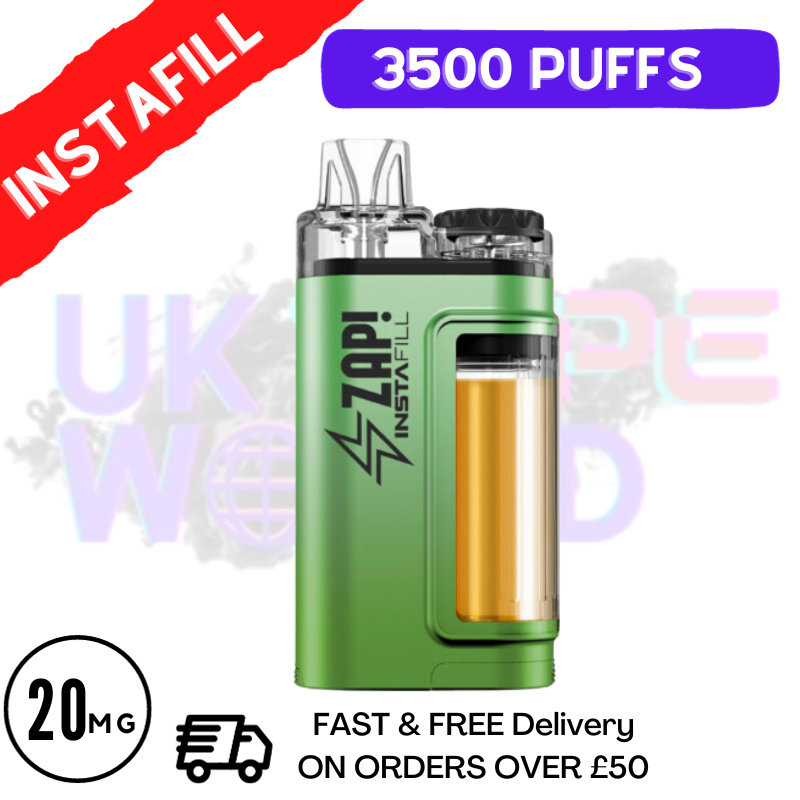 Instafill Bar 3500 Puff Fresh Mint Big Puff | Cheap Disposable Instafill Bar 3500 Puff Fresh Mint Big Puff | Cheap Disposable