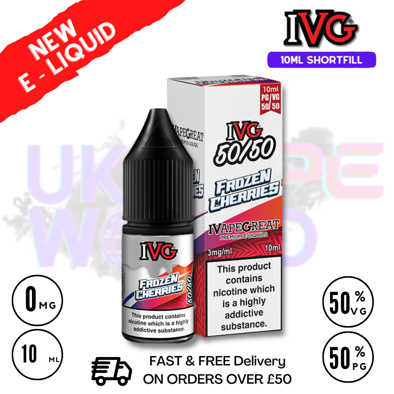 IVG 50/50 Frozen Cherries E Liquid