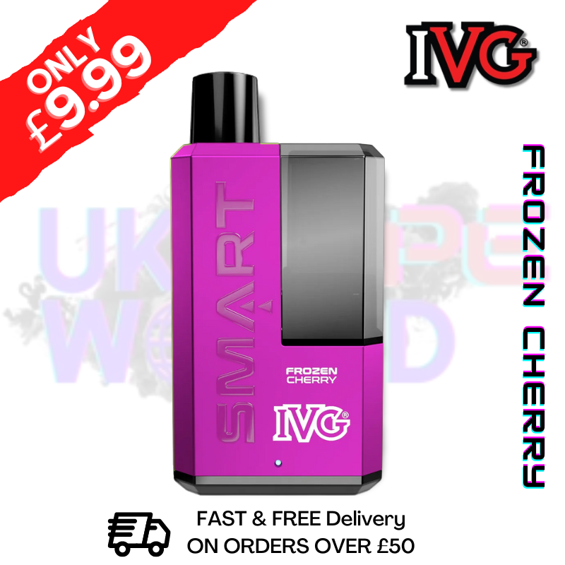 Frozen Cherry IVG 5500 Smart Disposable Kit - ONLY 9.99 Frozen Cherry IVG 5500 Smart Disposable Kit - ONLY 9.99