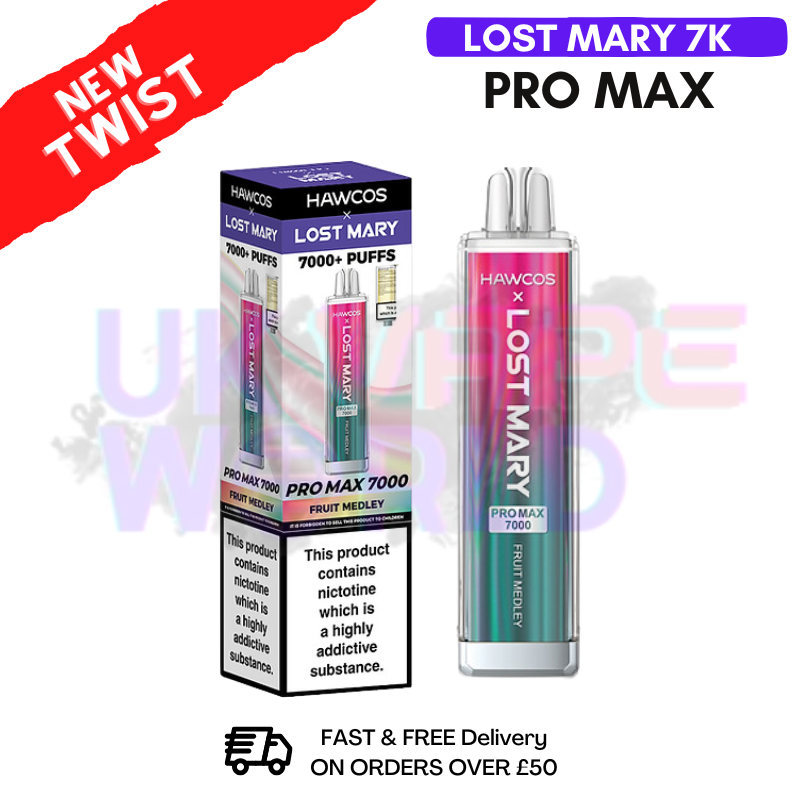 Fruit Medley Lost Mary 7K 7000 Puff Pro Max Bar Fruit Medley Lost Mary 7K 7000 Puff Pro Max Bar