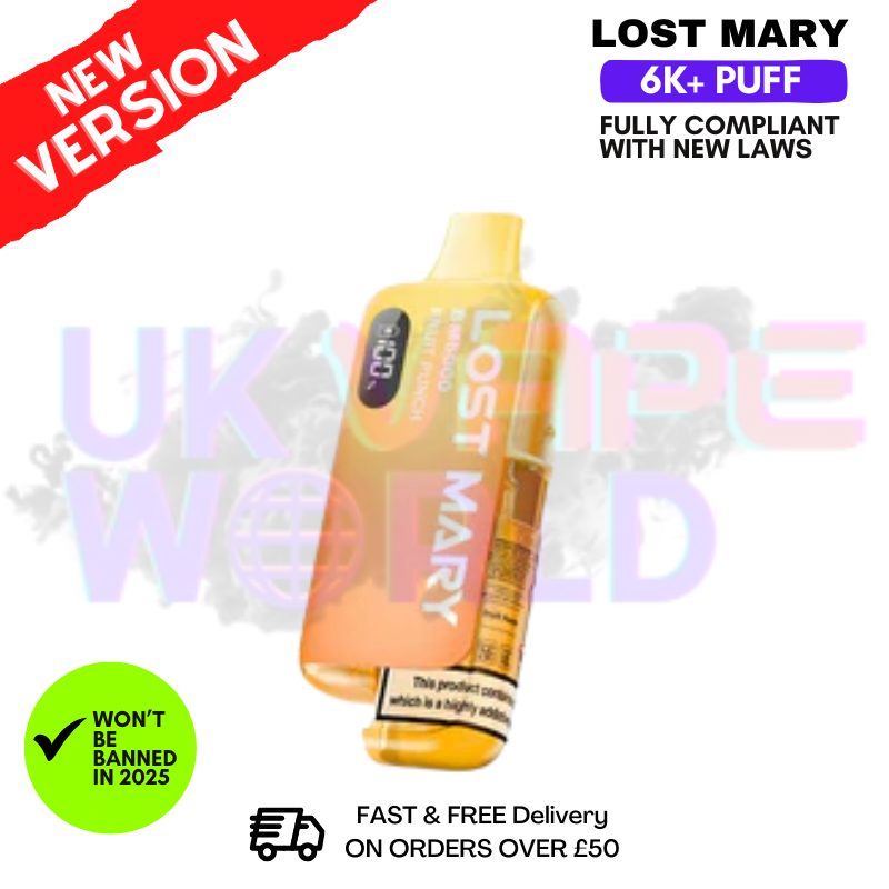 Fruit Punch Lost Mary 6K Puff Pod Kit