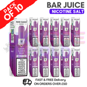 Shop Grape Gummy Bear Bar Juice 5000 Nic Salt | Box of 10 | ONLY £15.99 - UK Vape World