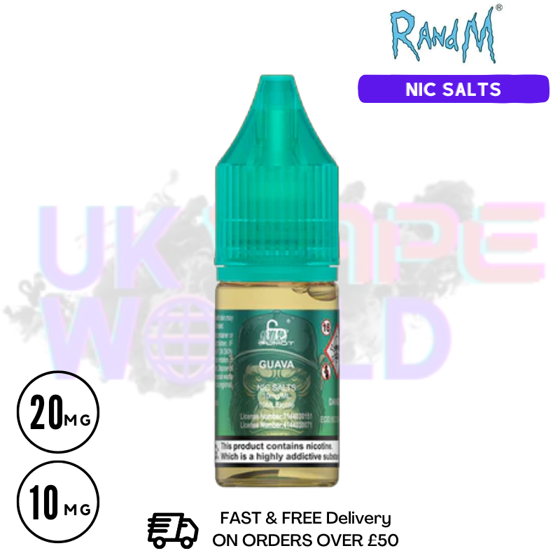 Guava RandM Tornado 7000 Nic Salt 10ML eLiquid