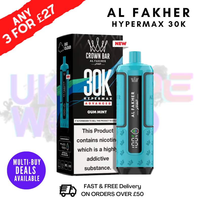 Gum Mint Al Fakher 30K Kit | Any 3 For 27