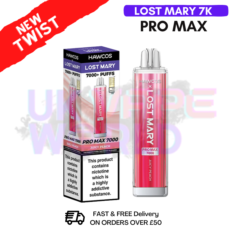 Lost Mary Vape Peach Peach Ice - Lost Mary OS5000 Lost Mary Vape Peach Peach Ice - Lost Mary OS5000