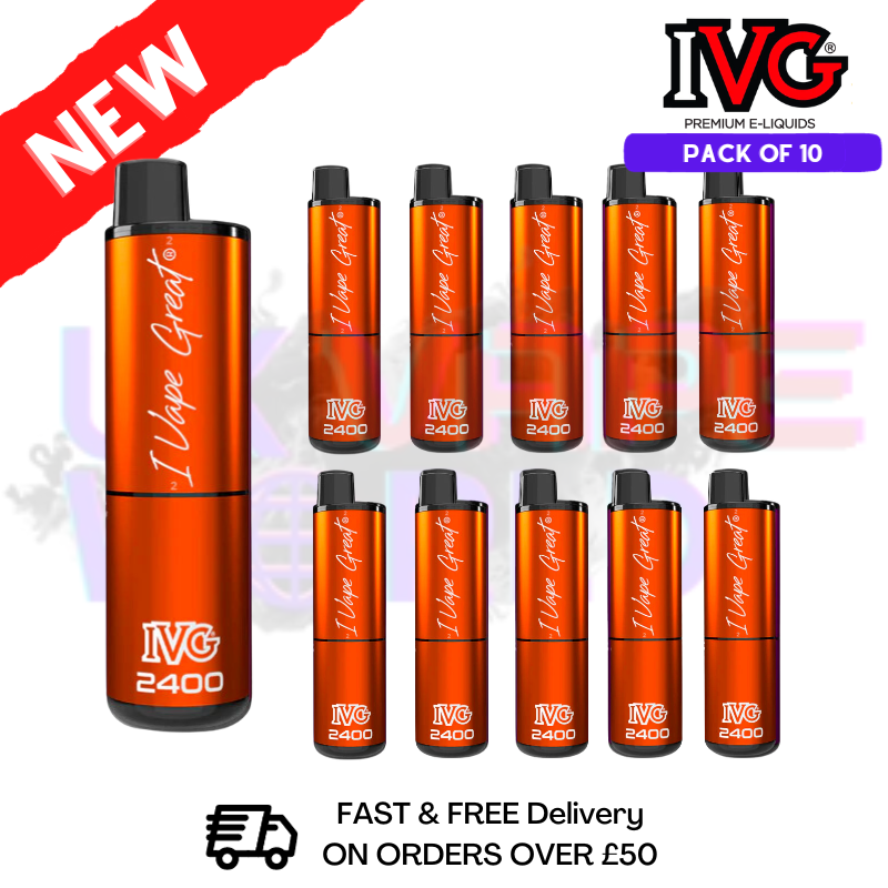 Juicy Edition IVG 2400 Pack Of 10