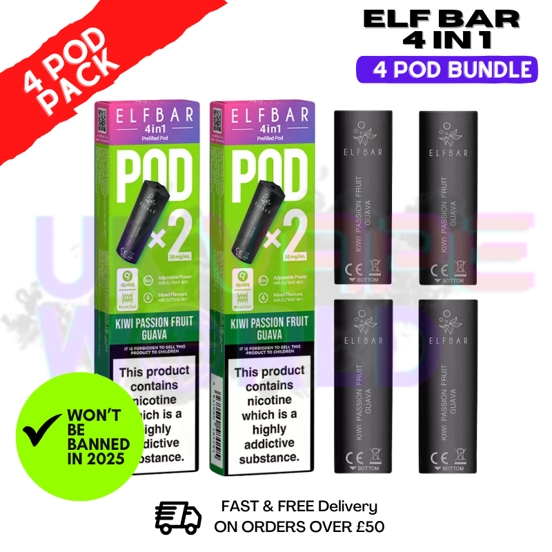 elfbar elfa master akku ELFBAR ELFA PRO 10mg | Kiwi Pasionfruit Guava
