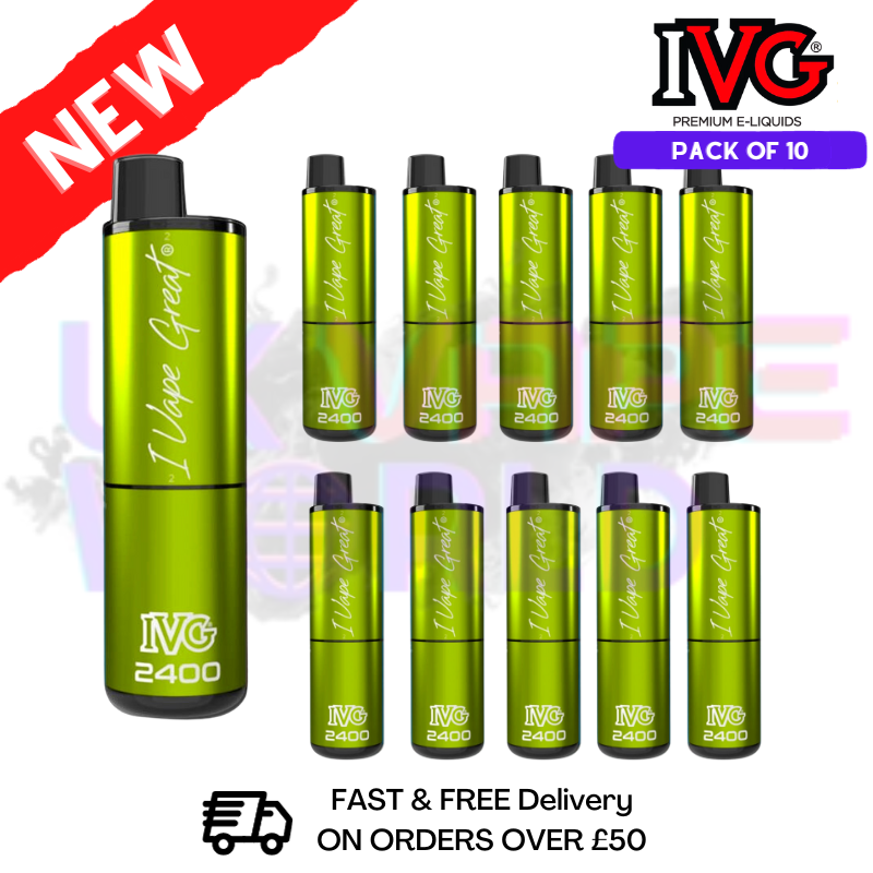 Lemon Lime IVG 2400 Pack Of 10 Lemon Lime IVG 2400 Pack Of 10