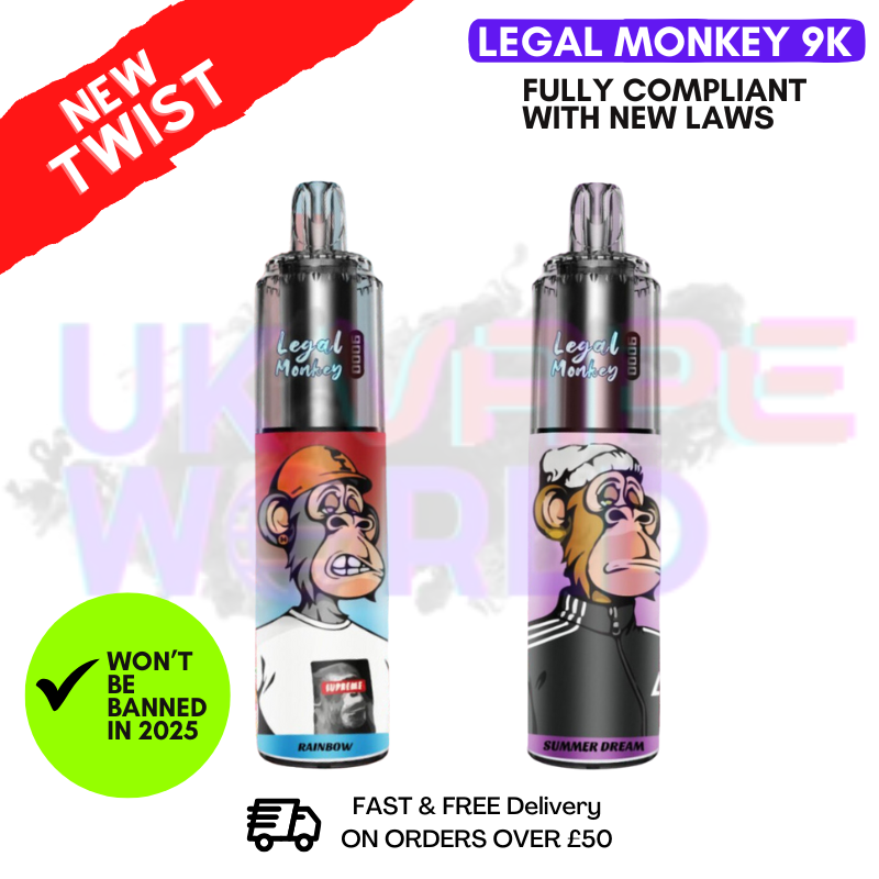 Legal Monkey 9000 9K Puff Twist Kit | 8.99 Legal Monkey 9000 9K Puff Twist Kit | 8.99
