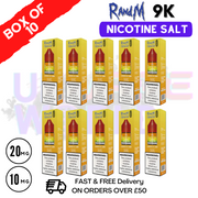 Shop Lemon lime RandM 9000 Tornado Nic Salt Pack / Box of 10 - £16.99 - UK Vape World