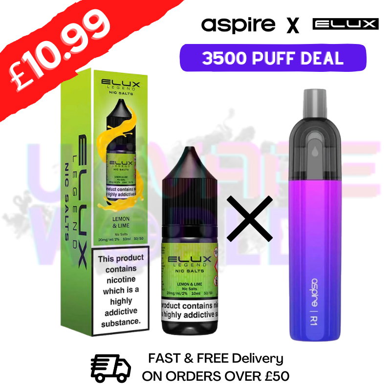 Lemon Lime Elux Legend 3500 Puff Kit Bundle Lemon Lime Elux Legend 3500 Puff Kit Bundle