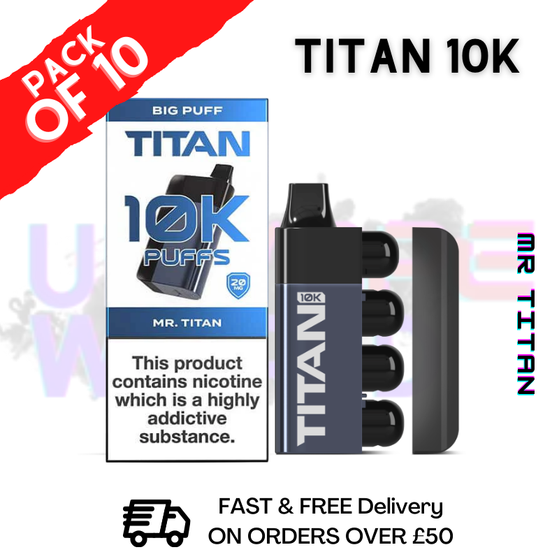 elfbar elfa kaufen Titan 10K Disposable Vape with Pre-filled Capsules Review