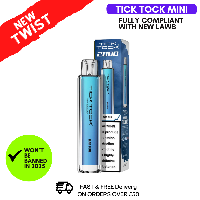 what flavour is mad blue vape Bar Series Mad Blue flavour Nic Salt E-liquid main image 1