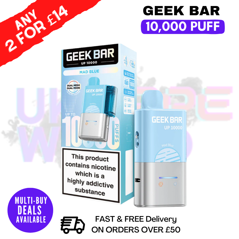 how much is elf bar vape Geek Bar UP 10000 Vape Kit - 10K Puffs main image 0
